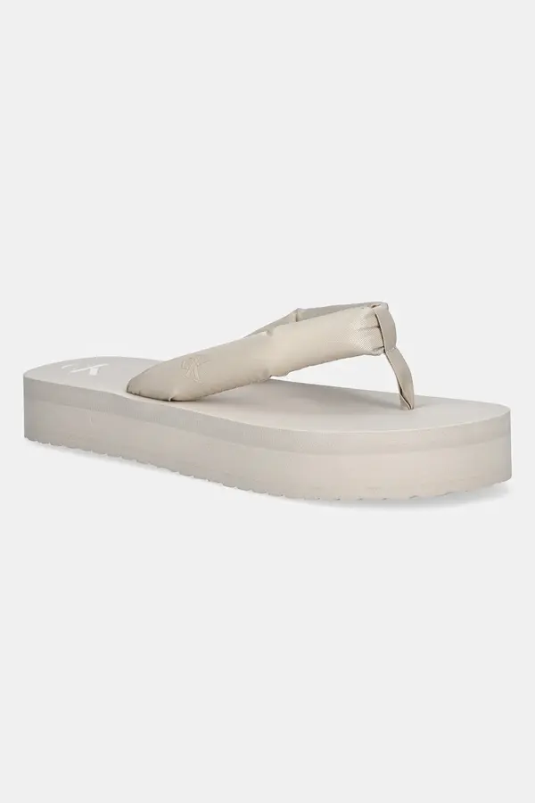 Calvin Klein Jeans Japanke Calvin Klein Jeans BEACH SANDAL FLATFORM TTXR SATIN
