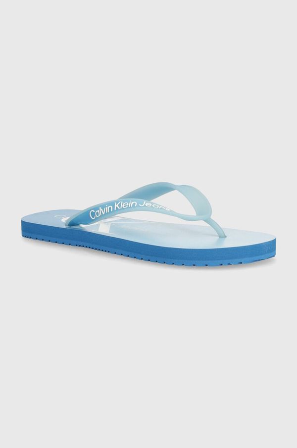 Calvin Klein Jeans Japanke Calvin Klein Jeans BEACH SANDAL GRADIENT za žene, ravni potplat, YW0YW01401