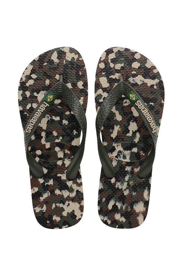 Havaianas Japanke Havaianas BRASIL TECH II za muškarce, boja: zelena, 4147965-4896