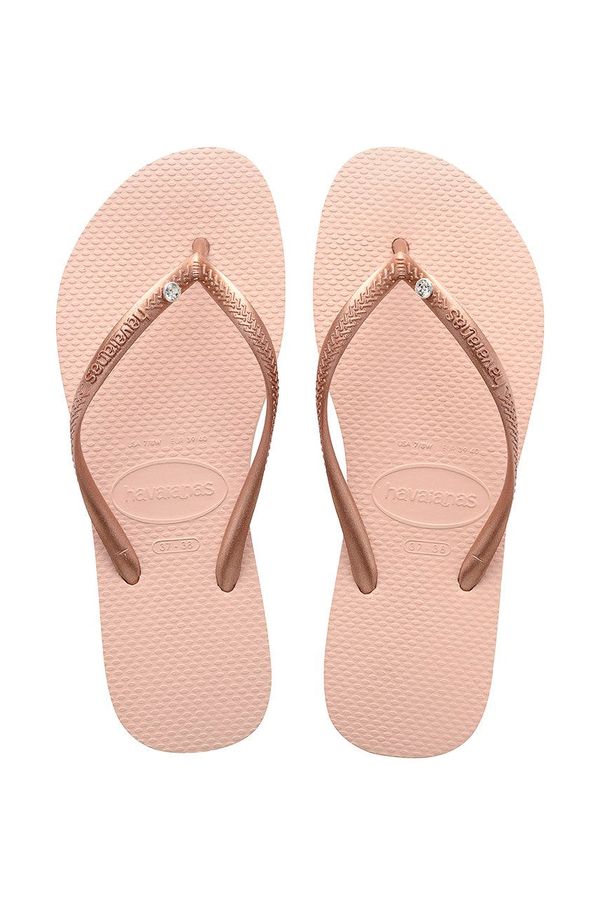 Havaianas Japanke Havaianas SLIM CRYSTAL SW II za žene, boja: ružičasta