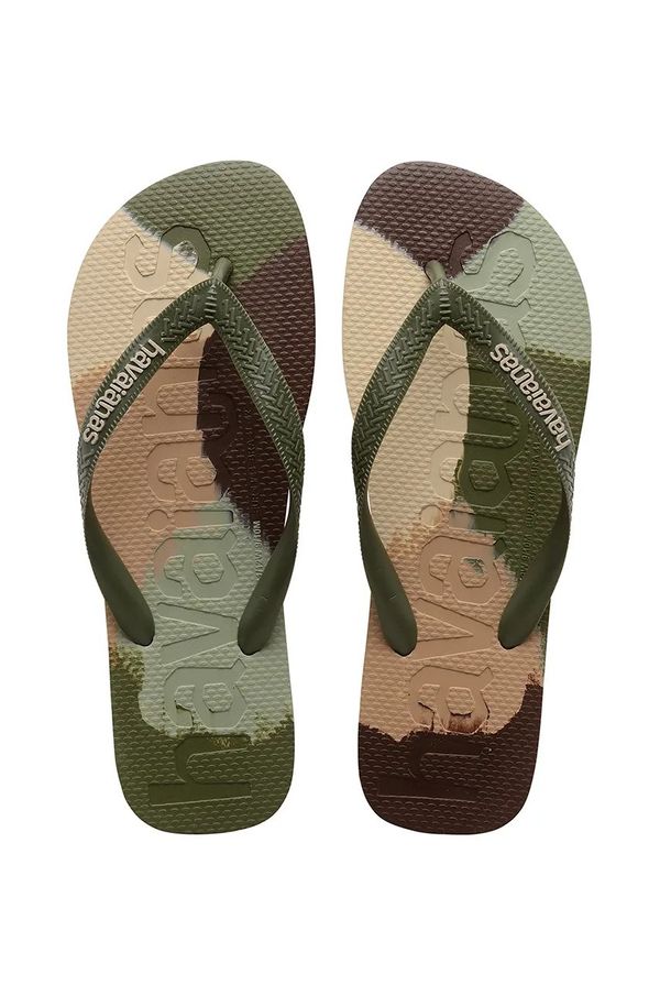 Havaianas Japanke Havaianas TOP LOGOMANIA COLORS II za muškarce, boja: zelena, 4147526-0869