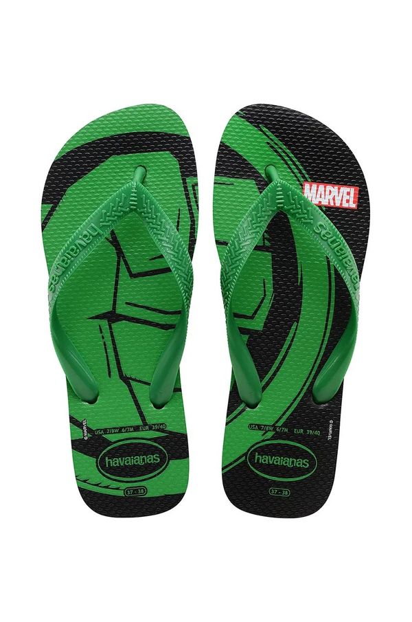 Havaianas Japanke Havaianas TOP MARVEL za muškarce, boja: zelena, 4146953-5579
