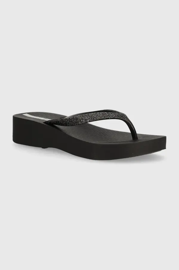 Ipanema Japanke Ipanema MESH CHIC PL za žene, boja: crna, s platformom, 83386-AJ496