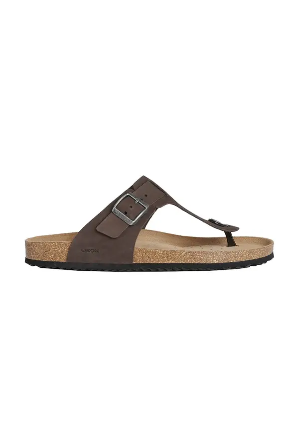 Geox Japanke od nubuk kože Geox U SANDAL GHITA