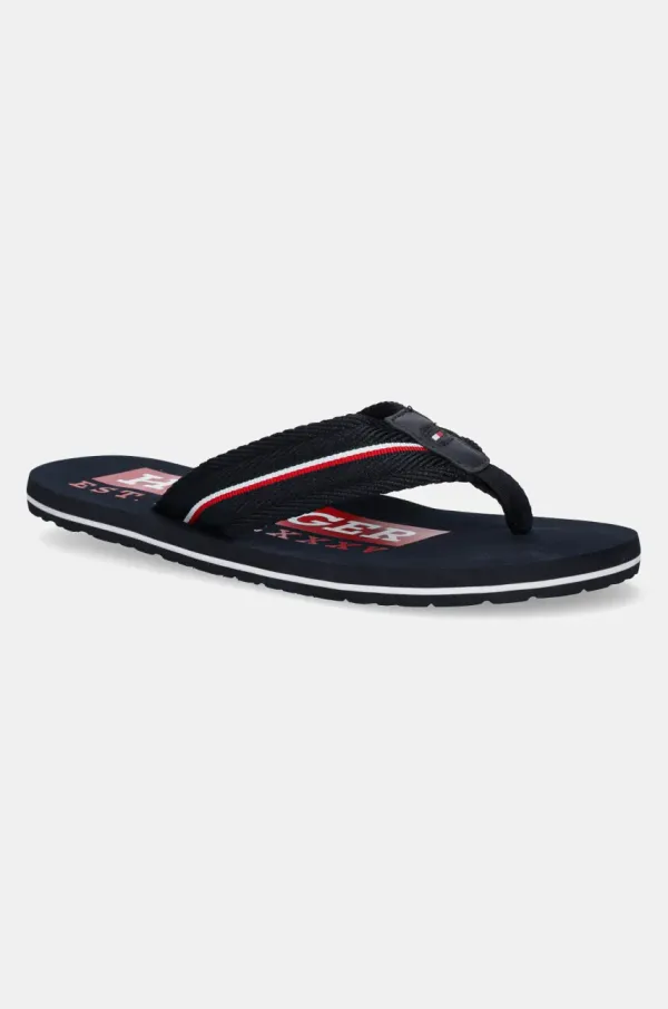 Tommy Hilfiger Japanke Tommy Hilfiger CORPORATE HILFIGER BEACH SANDAL za muškarce, boja: tamno plava, FM0FM05436