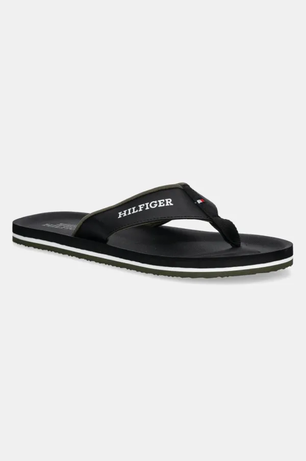 Tommy Hilfiger Japanke Tommy Hilfiger PADDED COMFORT HILFIGER B SANDAL za muškarce, boja: crna, FM0FM05440