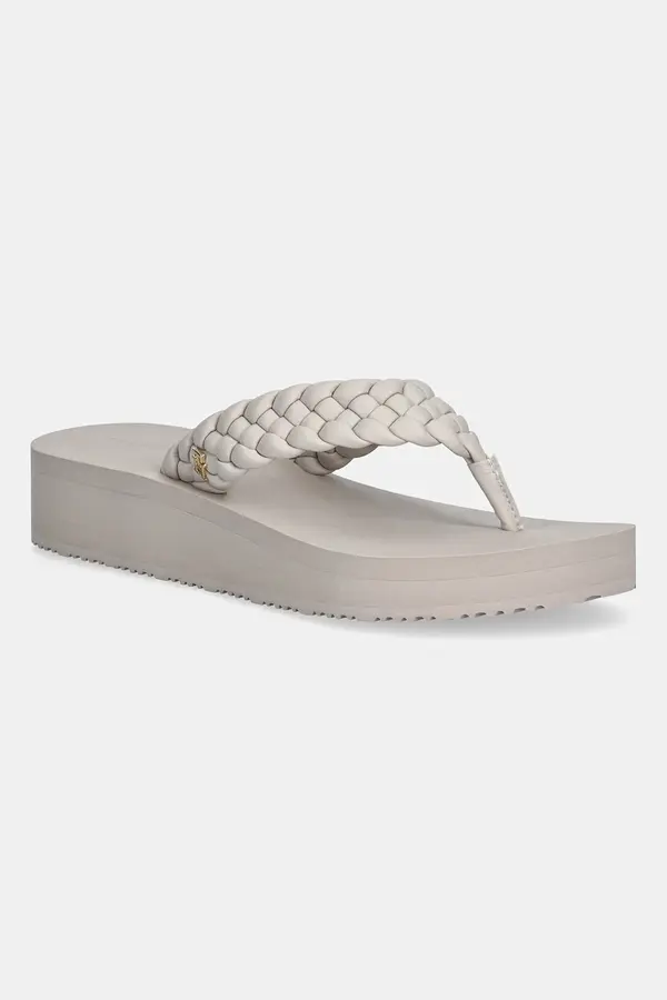 Tommy Hilfiger Japanke Tommy Hilfiger TH WEDGE CORNROW BEACH SANDAL