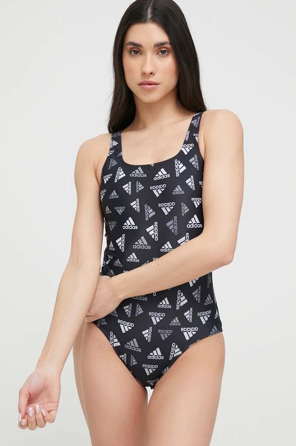 adidas Performance Jednodijelni kupaći kostim adidas Performance boja: crna, mekane košarice