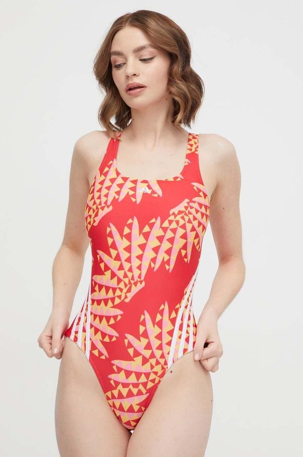 adidas Performance Jednodijelni kupaći kostim adidas Performance Farm boja: crvena, mekane košarice