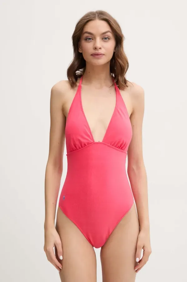 Polo Ralph Lauren Jednodijelni kupaći kostim Polo Ralph Lauren boja: ružičasta, lagano učvršćene košarice, 21568508