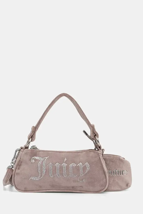 Juicy Couture Juicy Couture crossbody torba za žene od velura Kimberly