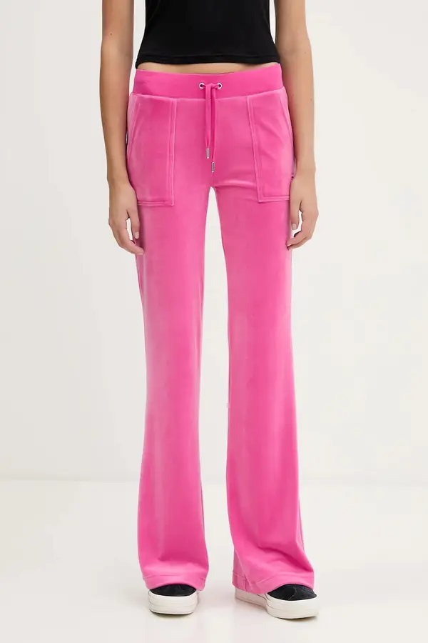 Juicy Couture Juicy Couture donji dio trenirke za žene LAYLA POCKET LR