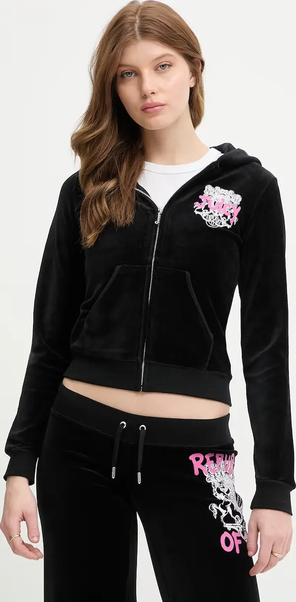 Juicy Couture Juicy Couture dukserica na zakopčavanje ženska REPUBLIC ROBYN
