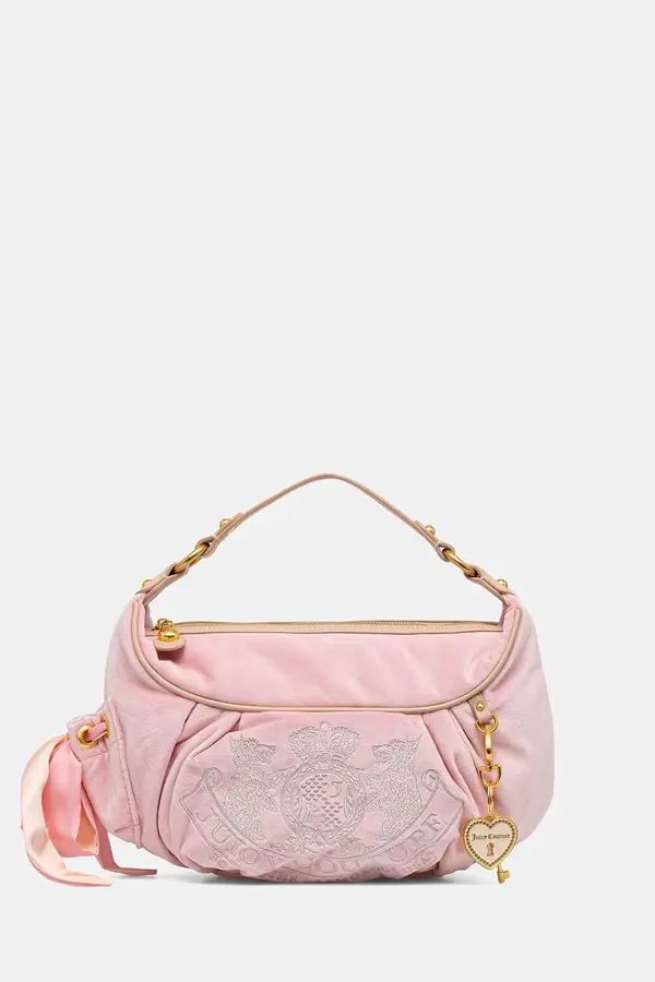 Juicy Couture Juicy Couture tote torba za žene od velura DAYDREAMER