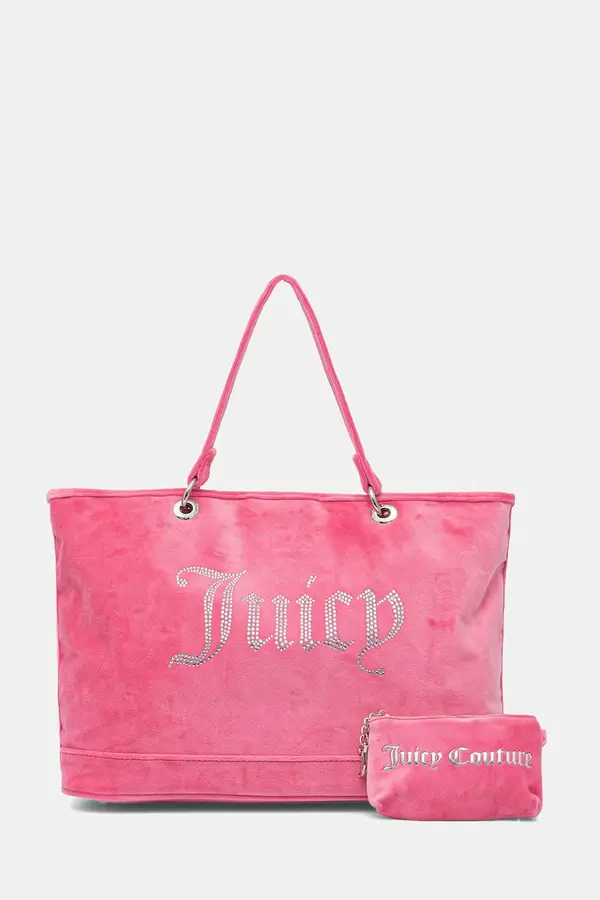 Juicy Couture Juicy Couture tote torba za žene od velura Kimberly