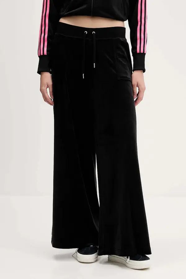 Juicy Couture Juicy Couture za žene od pamuka YUKA WIDE LEG