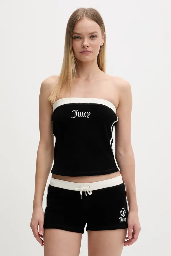 Juicy Couture Juicy Couture ženski top APPLIQUE BOOBTU