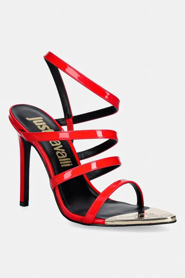 Just Cavalli Just Cavalli sandale na tanku potpeticu