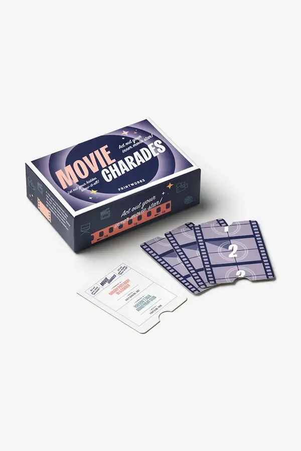 Printworks Kalambury Printworks Movie Charades 10 x 15 x 5 cm