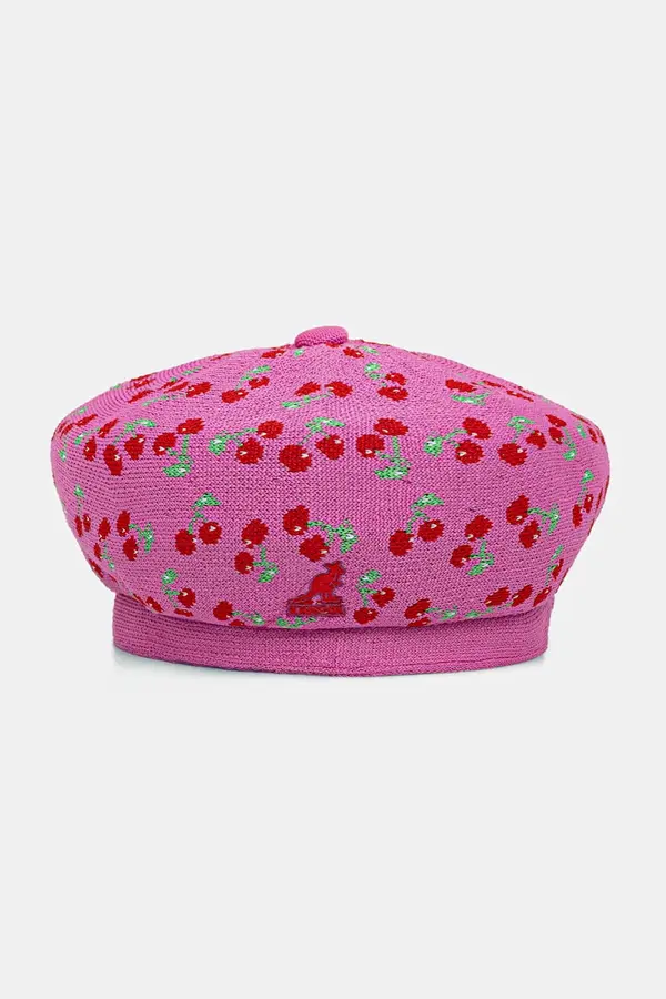 Kangol Kangol beretka ženska TROPIC CHERRY JAX BERET