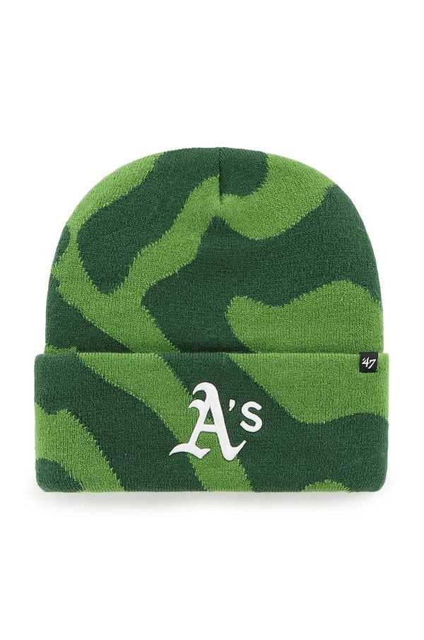 47 brand Kapa 47 brand MLB Oakland Athletics boja: zelena, B-FRFMK18ACE-FF