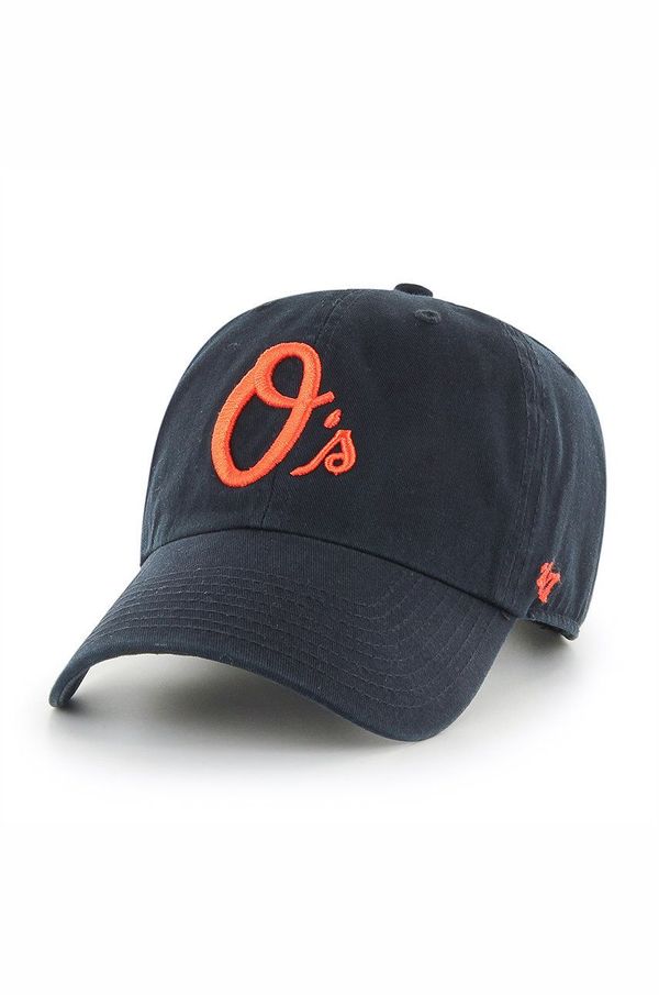 47brand Kapa 47brand Baltimore Orioles boja: crna, s aplikacijom
