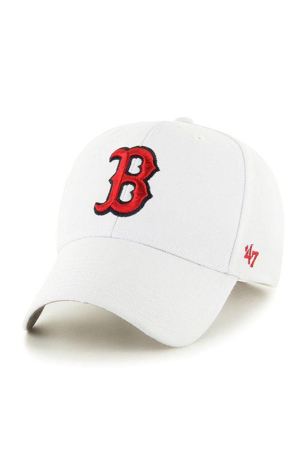 47brand Kapa 47brand MLB Boston Red Sox boja: bijela