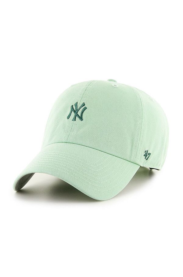 47brand Kapa 47brand New York Yankees boja: zelena, s aplikacijom