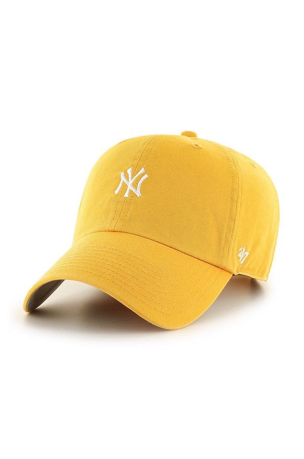 47brand Kapa 47brand New York Yankees boja: žuta, s aplikacijom