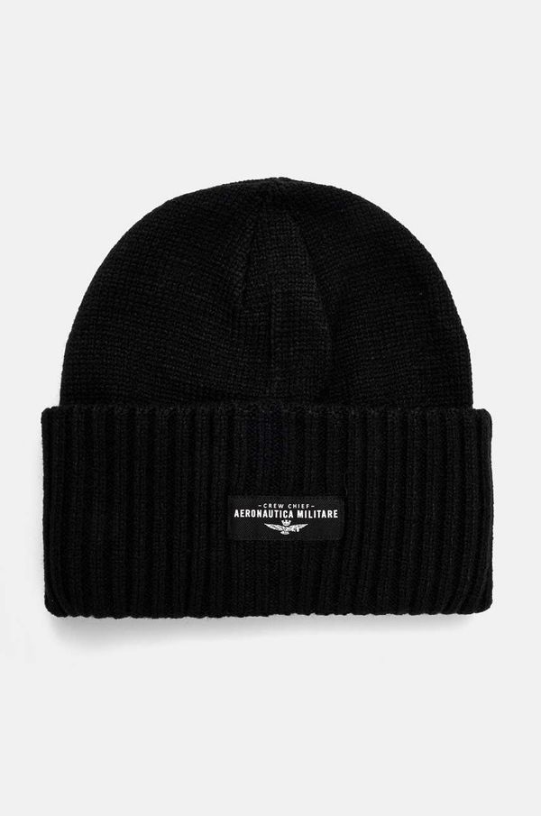 Aeronautica Militare Kapa Aeronautica Militare boja: crna, od debelog pletiva, CU059L520