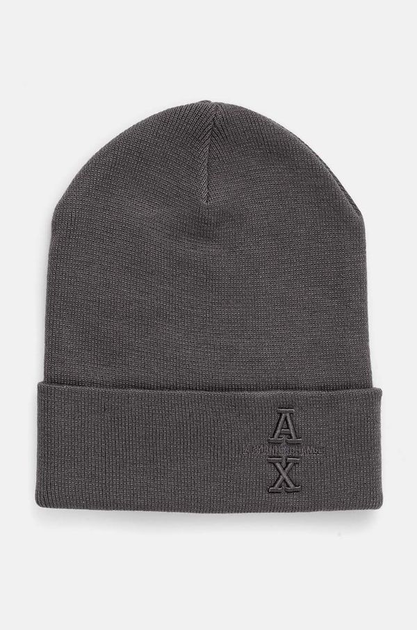Armani Exchange Kapa Armani Exchange boja: siva, 954660 4F300