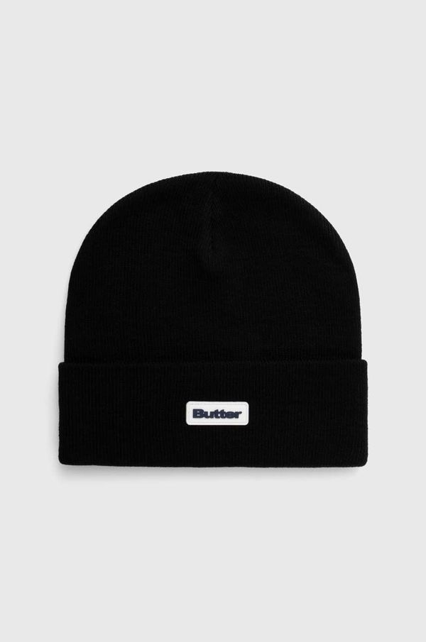 Butter Goods Kapa Butter Goods Tall Cuff Beanie boja: crna, BGQ423D14301