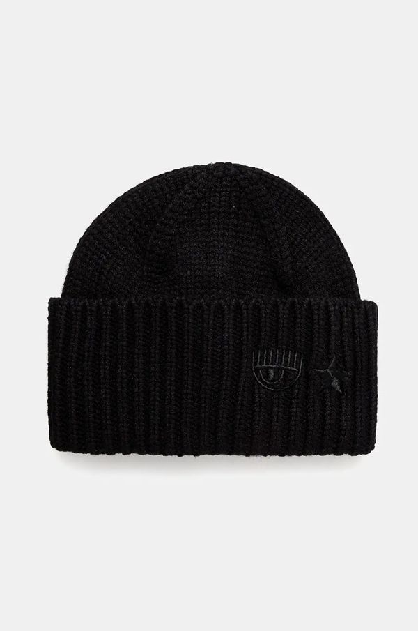 Chiara Ferragni Kapa Chiara Ferragni boja: crna, 77SBZK32