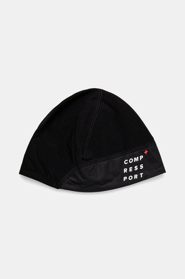 Compressport Kapa Compressport Hurricane boja: crna, od tanke pletenine, CU00071B