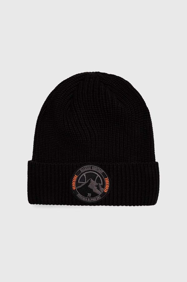 Ellesse Kapa Ellesse boja: crna, od debelog pletiva