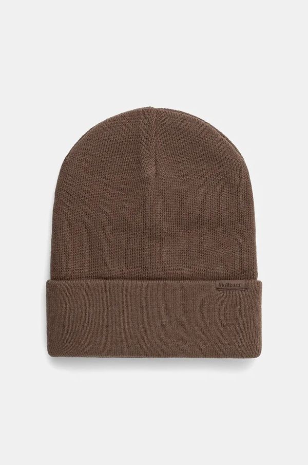 Hollister Co. Kapa Hollister Co. boja: smeđa, od debelog pletiva, KI312-4035