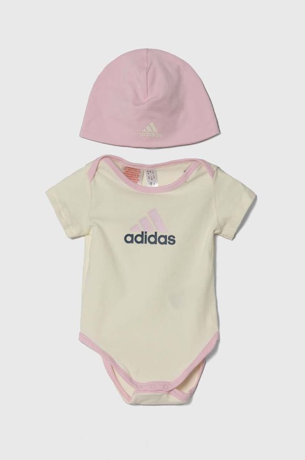 adidas Kapa i bodi za bebe adidas