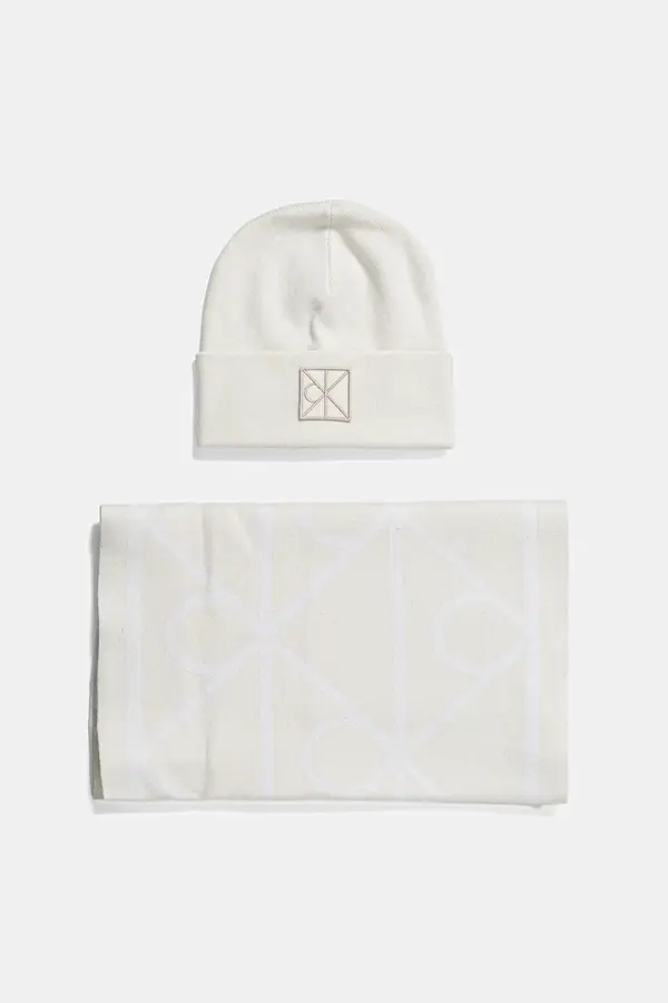 Calvin Klein Kapa i šal Calvin Klein