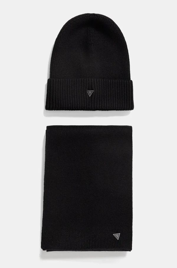 Guess Kapa i šal Guess boja: crna, GFBOXM.P4401