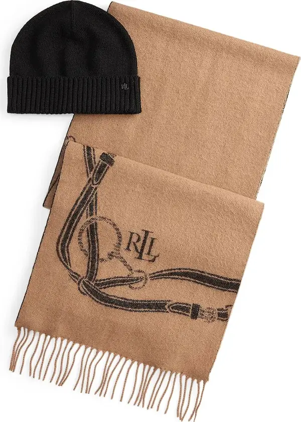 Lauren Ralph Lauren Kapa i šal s dodatkom vune Lauren Ralph Lauren