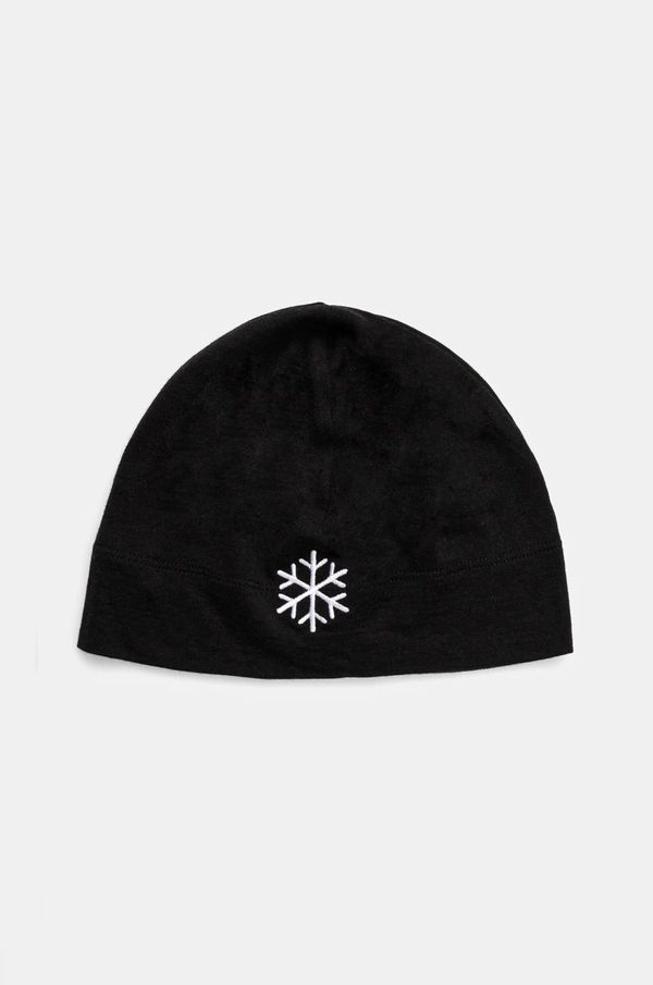 Icebreaker Kapa Icebreaker Icebreaker x Protect Our Winters boja: crna, od tanke pletenine, vunena, IB0A575P0011