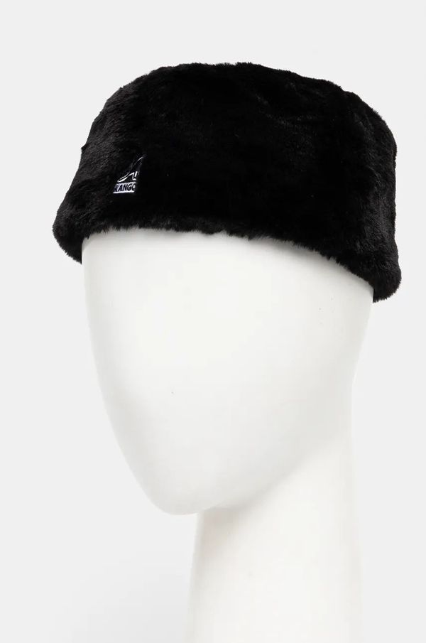 Kangol Kapa Kangol FAUX FUR TOPPER boja: crna, K5419.BS002