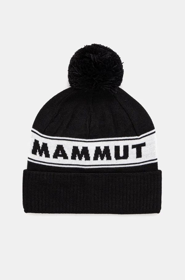 Mammut Kapa Mammut Peaks boja: crna, od tanke pletenine, vunena, 1191.01101