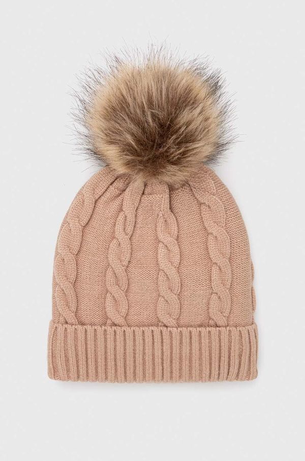 Medicine Kapa Medicine boja: bež, od debelog pletiva