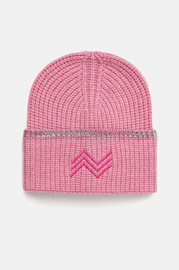 Missoni Kapa Missoni boja: ružičasta, od debelog pletiva, vunena, CP00WOD9829