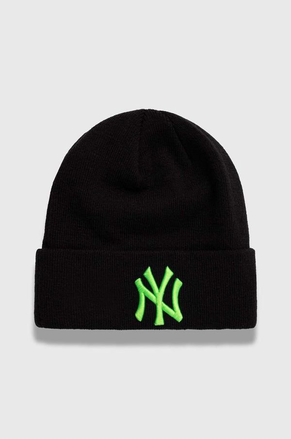 New Era Kapa New Era boja: crna, od debelog pletiva, NEW YORK YANKEES