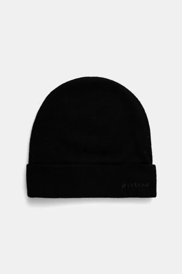 Weekend Max Mara Kapa od kašmira Weekend Max Mara boja: crna, vunena, 2515571024600