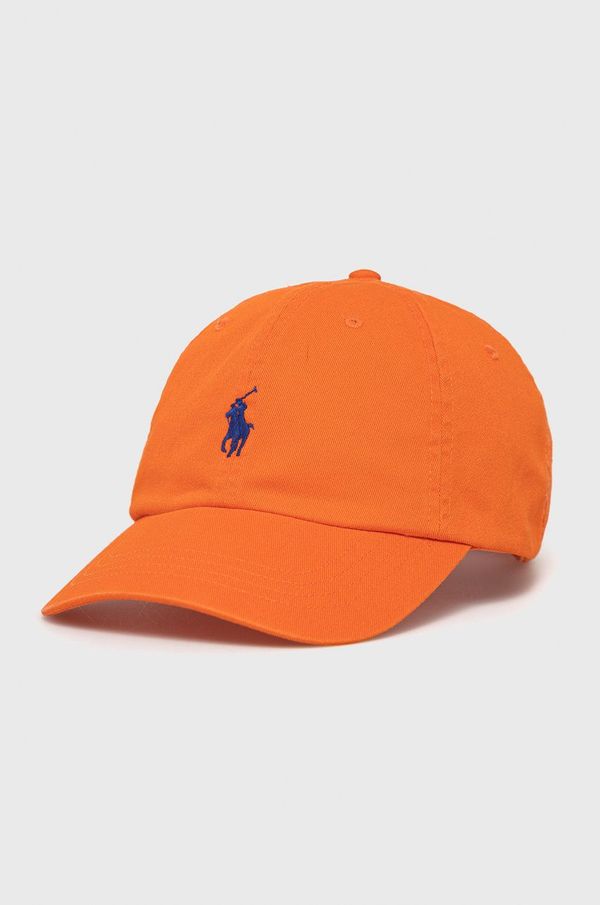 Polo Ralph Lauren Kapa Polo Ralph Lauren boja: narančasta