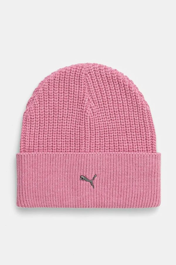 Puma Kapa Puma boja: ružičasta, od tanke pletenine, 24874.D