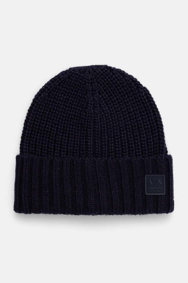 Armani Exchange Kapa s dodatkom vune Armani Exchange boja: tamno plava, 954662 4F302